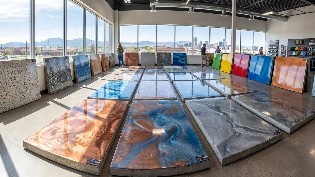 Best epoxy flooring colors for Nashville homes 2026